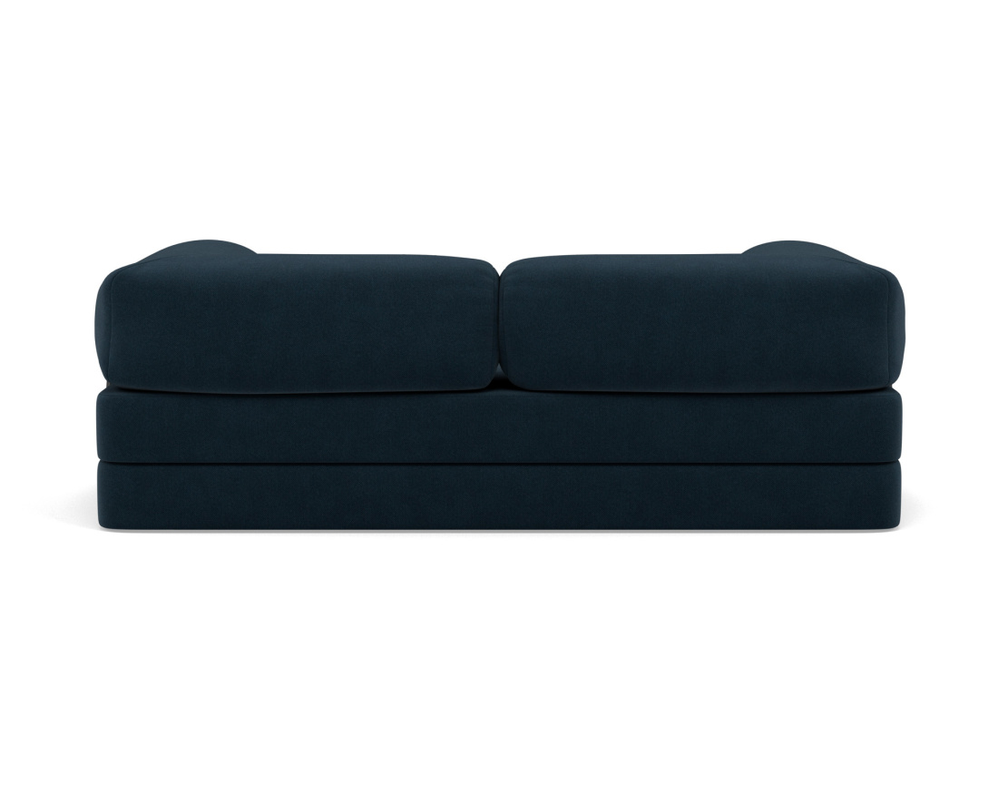 Canapé 3 places convertible en velours texturé Nebula