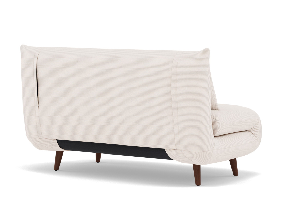 Banquette convertible clic-clac 2 places en velours côtelé Lumi Banquette convertible clic-clac 2 places en velours côtelé Lumi