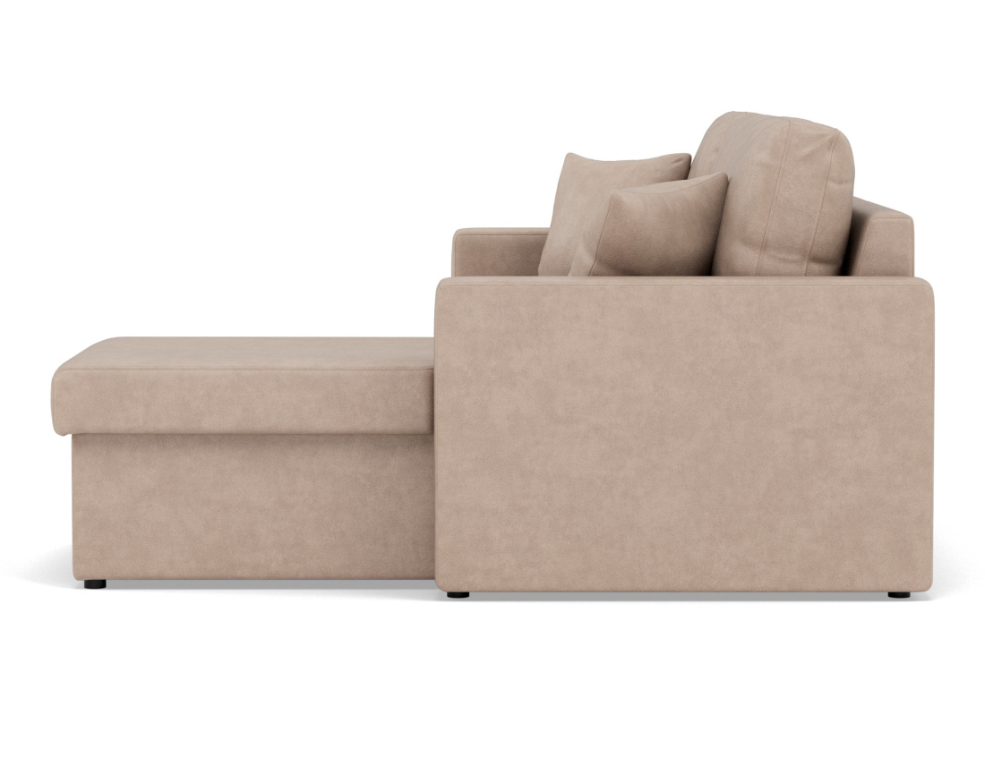 Canapé d'angle réversible 4 places convertible avec coffre en simili Cyrus Canapé d'angle réversible 4 places convertible avec coffre en simili Cyrus