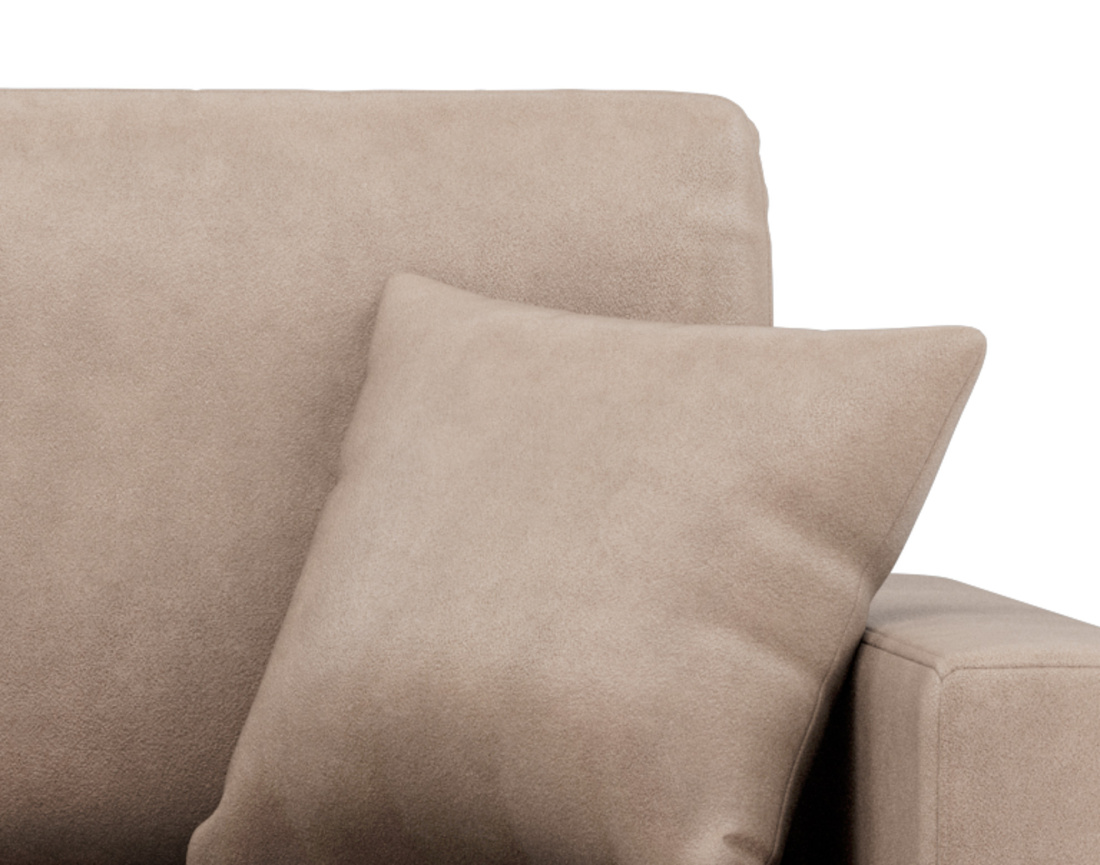 Canapé d'angle réversible 4 places convertible avec coffre en simili Cyrus Canapé d'angle réversible 4 places convertible avec coffre en simili Cyrus