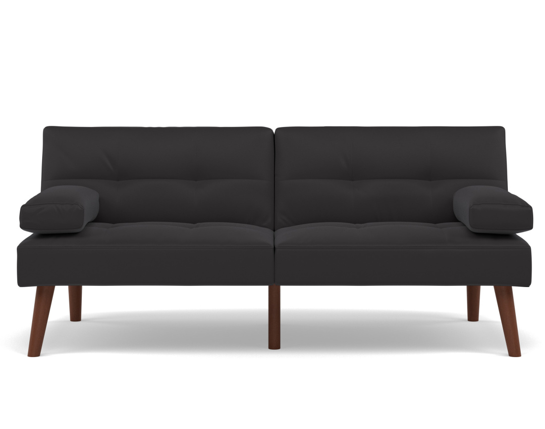 Canapé convertible clic-clac 2 places en simili Philae Canapé convertible clic-clac 2 places en simili Philae