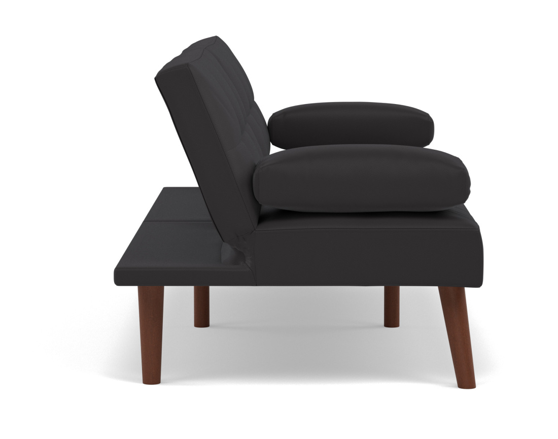 Canapé convertible clic-clac 2 places en simili Philae Canapé convertible clic-clac 2 places en simili Philae