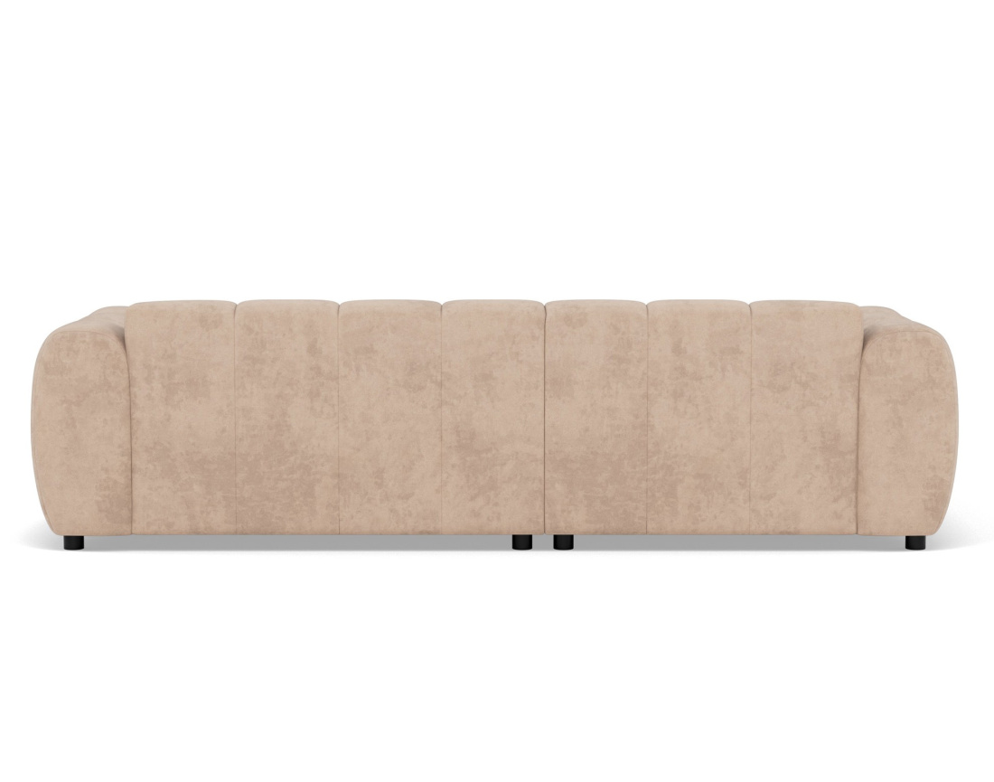 Canapé d'angle gauche 4 places en simili Curtis Canapé d'angle gauche 4 places en simili Curtis