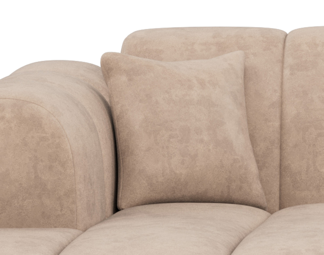 Canapé d'angle gauche 4 places en simili Curtis Canapé d'angle gauche 4 places en simili Curtis