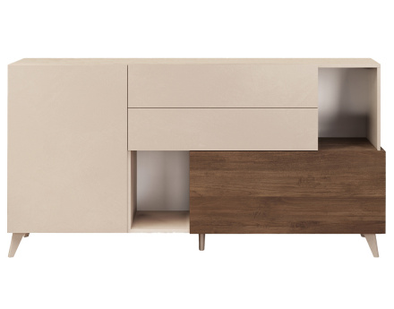 Buffet bas 2 portes et 2 tiroirs 181 cm Estelle