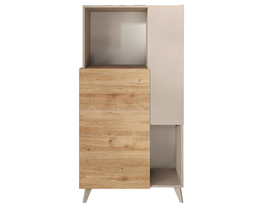 Buffet haut 2 portes 81x154 cm Estelle