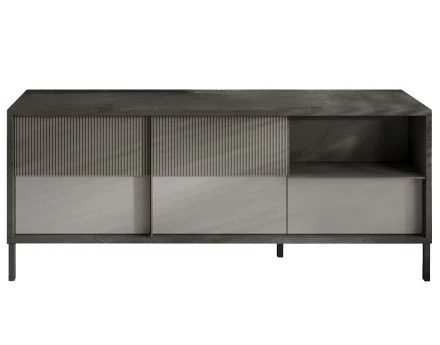 Meuble TV 2 portes et 1 tiroir 156 cm Jules