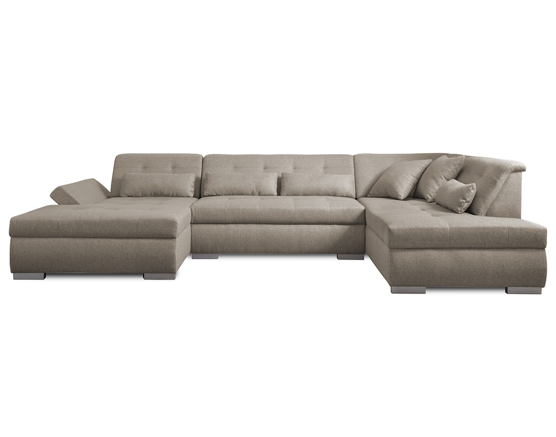 Canapé panoramique d'angle droit 7 places XXL Vermont Canapé panoramique d'angle droit 7 places XXL Vermont