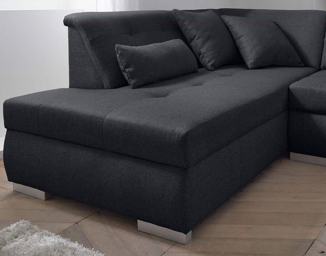 Canapé panoramique d'angle gauche 7 places XXL Vermont