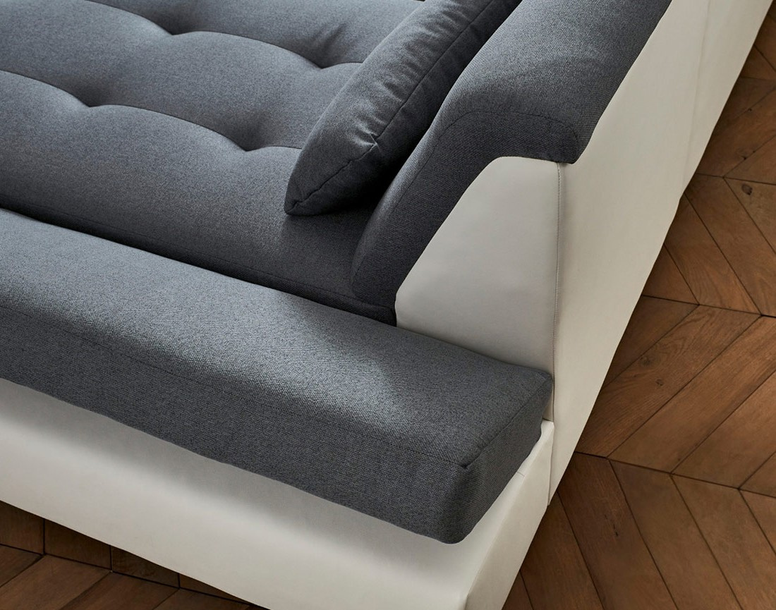 Canapé panoramique d'angle gauche 7 places XXL Vermont