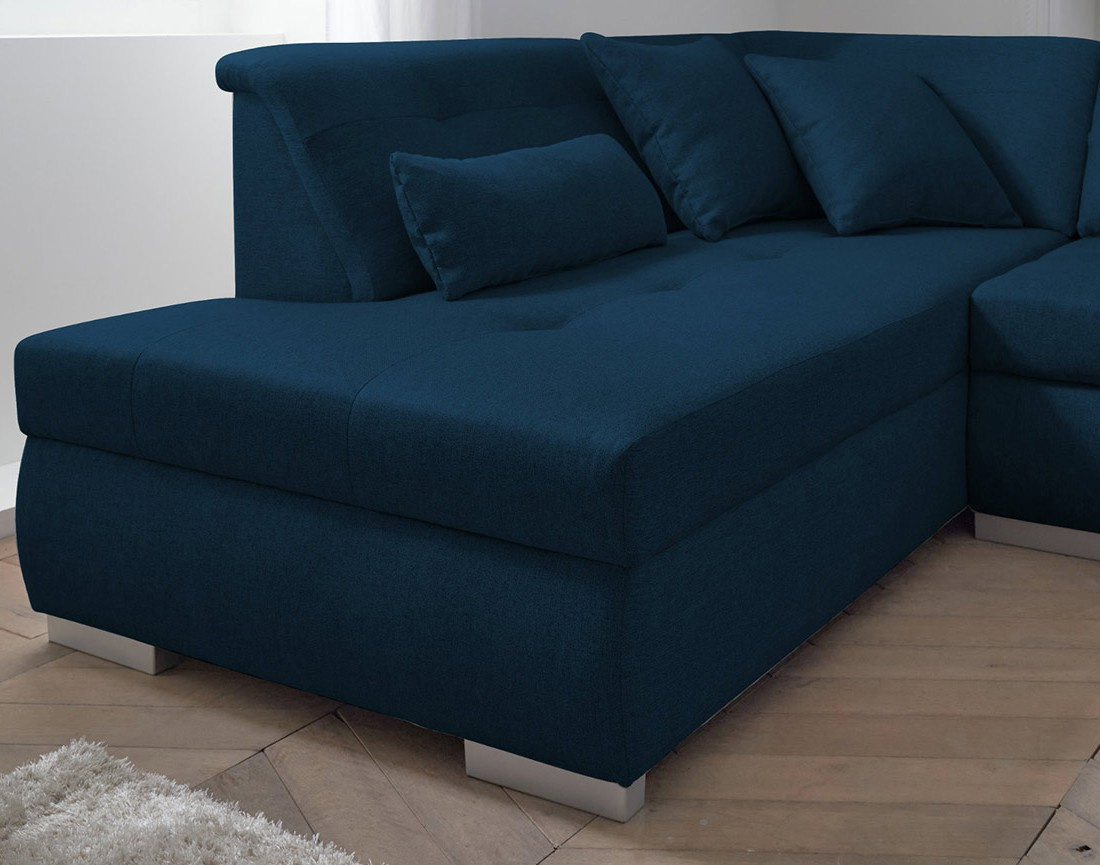 Canapé panoramique d'angle gauche 7 places XXL Vermont