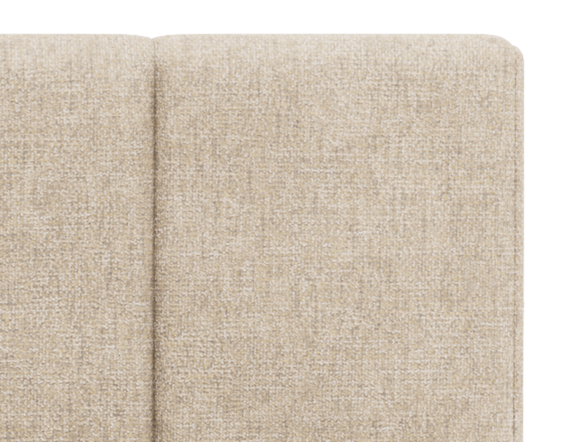 Lit coffre 160x200 cm en velours sommier inclus Beanie