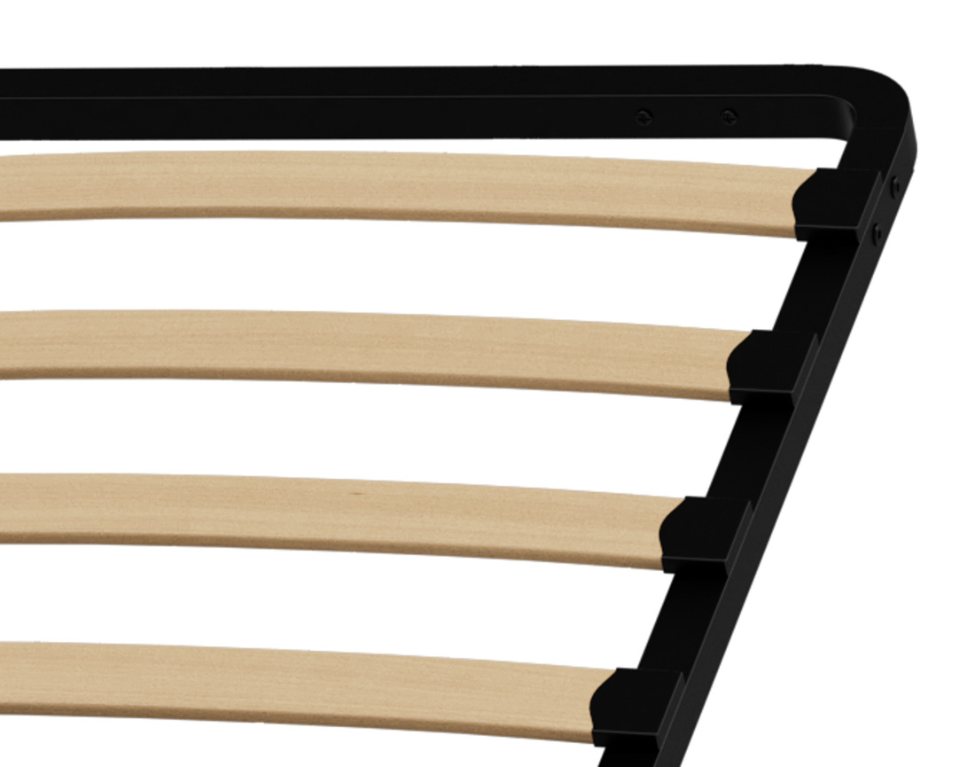 Lit coffre 160x200 cm en velours texturé sommier inclus Babel