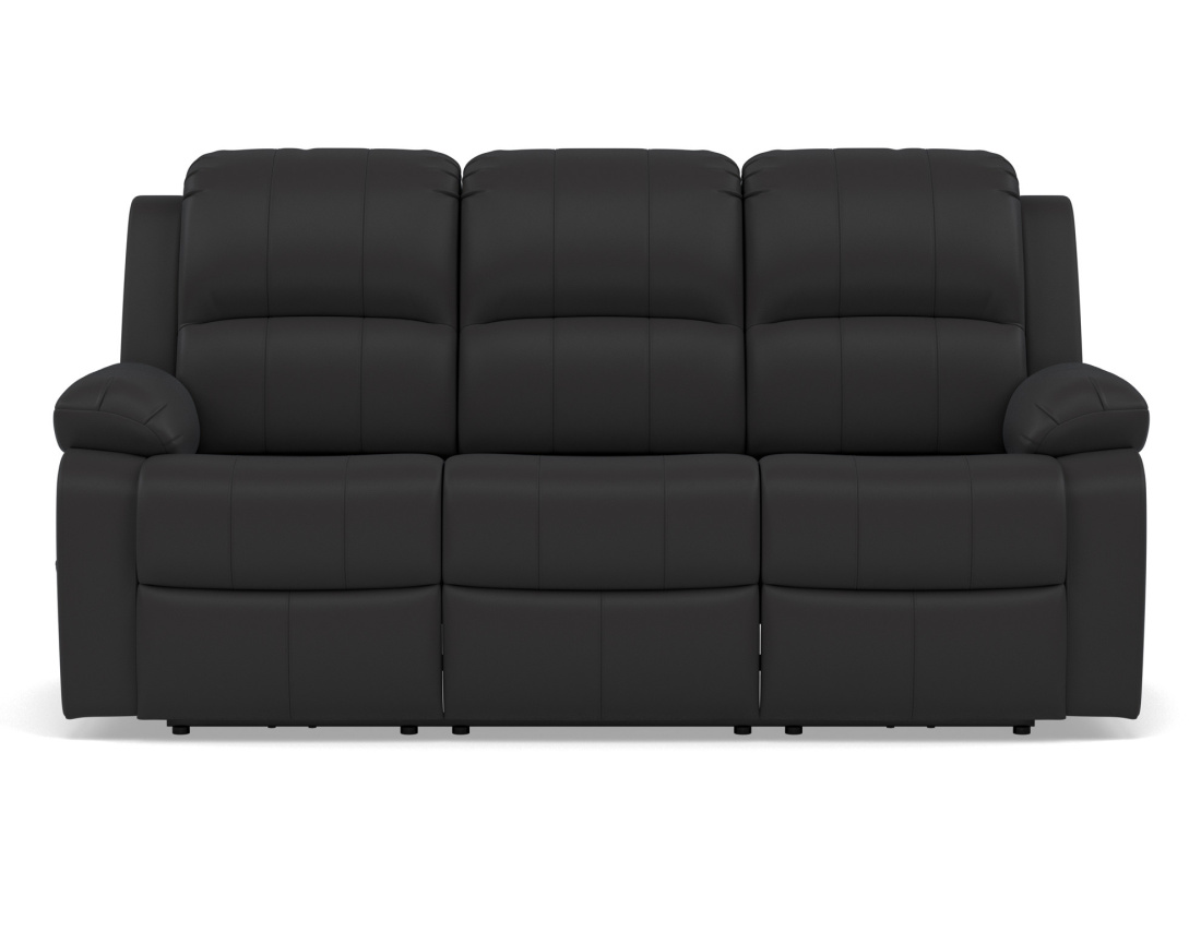 Canapé 3 places relax électrique en simili Armand Canapé 3 places relax électrique en simili Armand