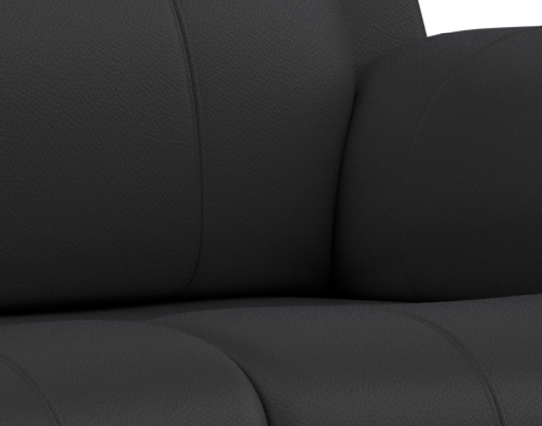 Canapé 3 places relax électrique en simili Armand Canapé 3 places relax électrique en simili Armand