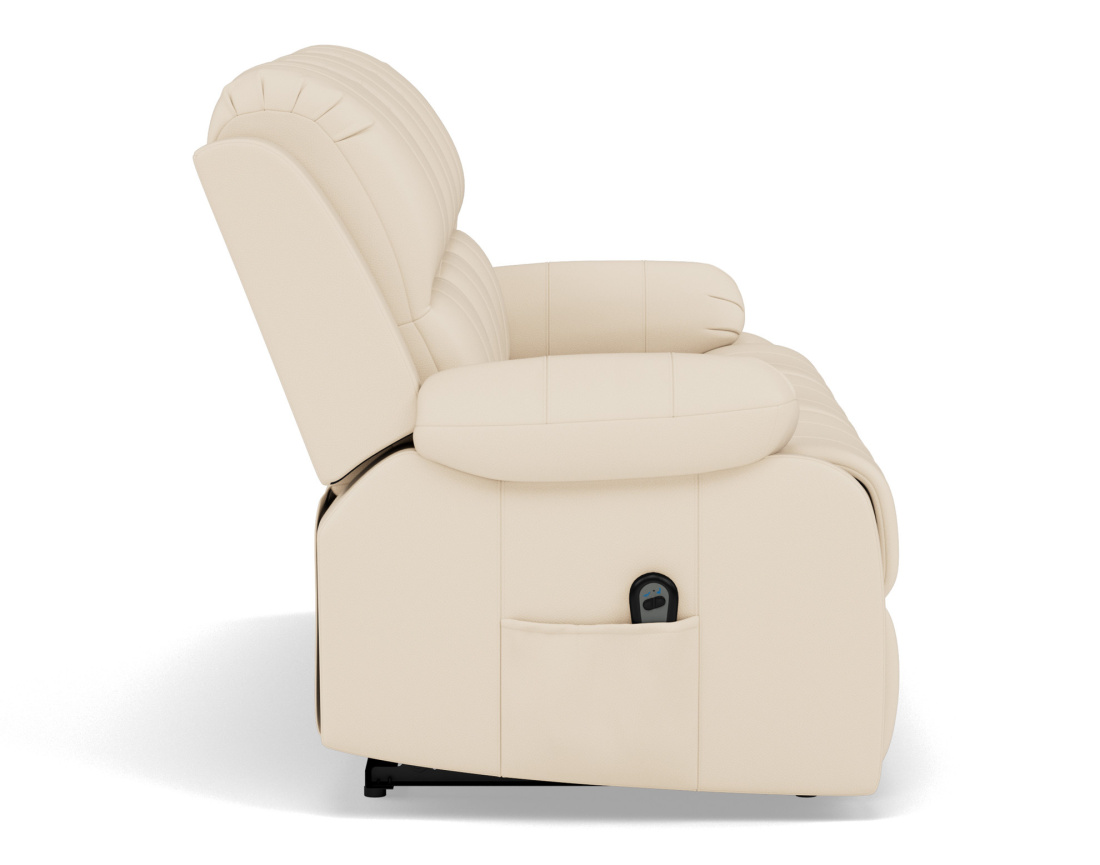 Canapé 3 places relax électrique en simili Armand Canapé 3 places relax électrique en simili Armand