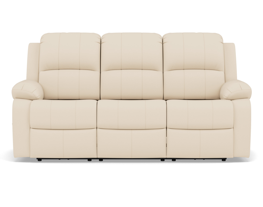 Canapé 3 places relax électrique en simili Armand Canapé 3 places relax électrique en simili Armand