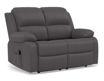 Canapé 2 places relax électrique en simili Armand