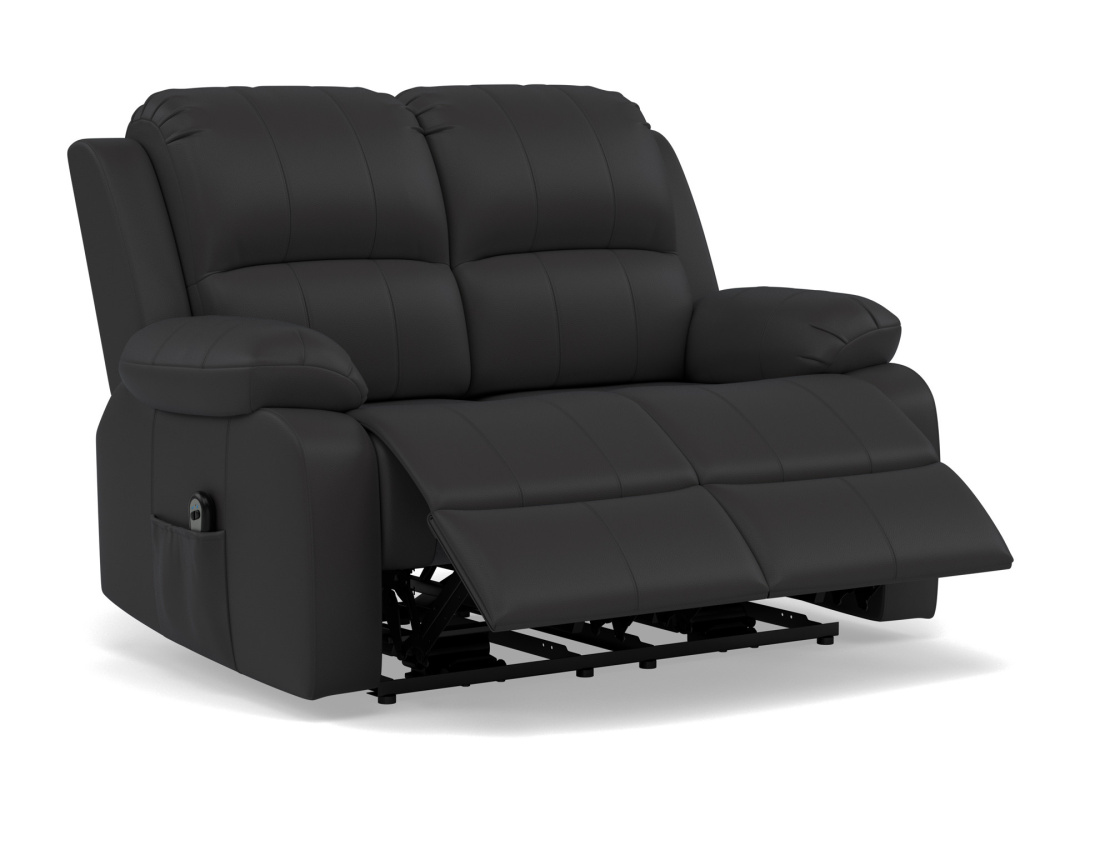 Canapé 2 places relax électrique en simili Armand Canapé 2 places relax électrique en simili Armand