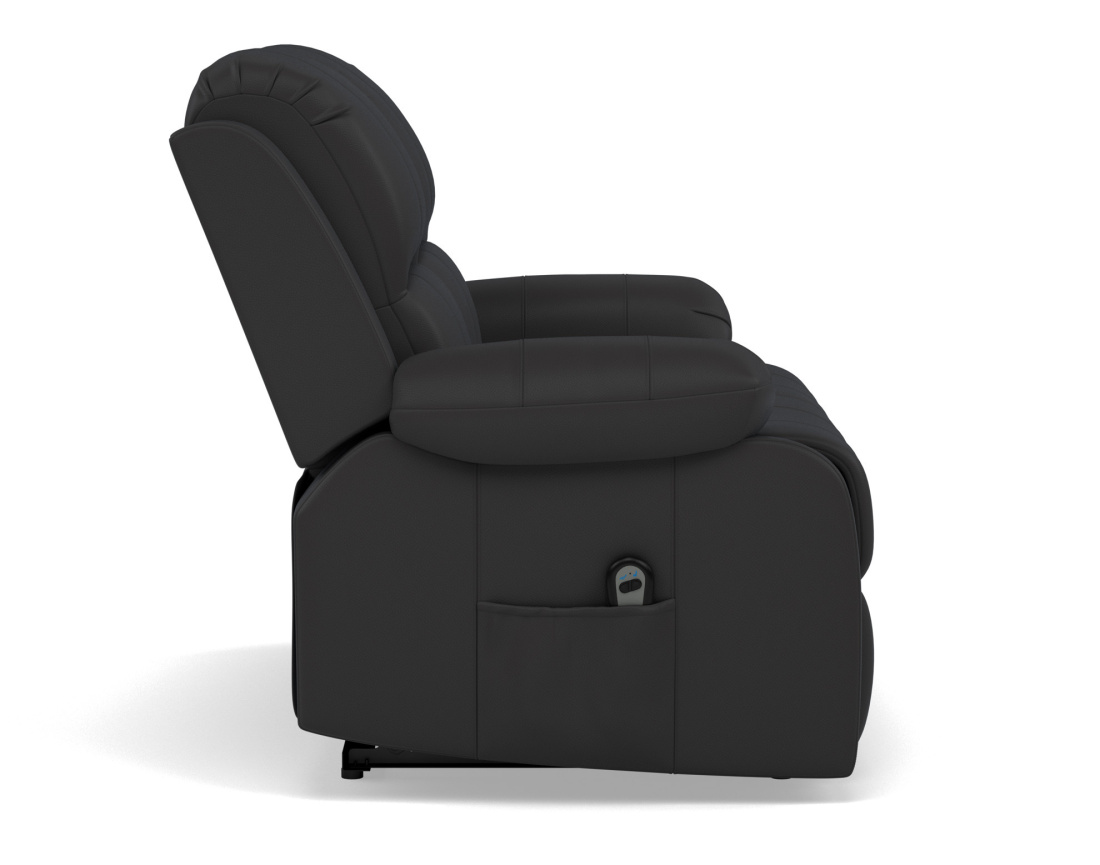 Canapé 2 places relax électrique en simili Armand Canapé 2 places relax électrique en simili Armand