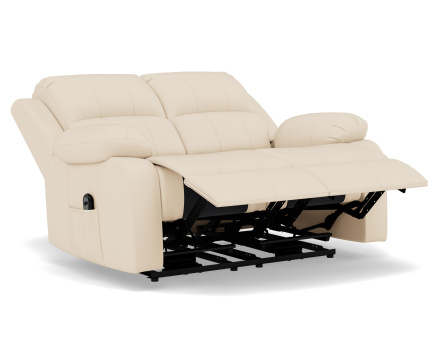 Canapé 2 places relax électrique en simili Armand