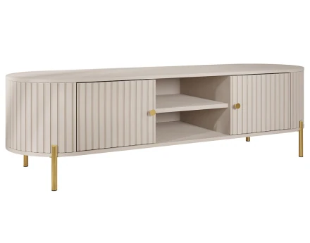 Meuble tv 175 cm 2 portes...