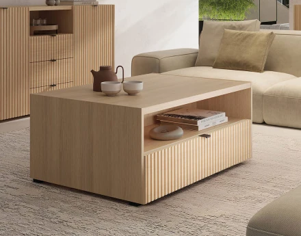 Table basse 100 cm 1 tiroir...