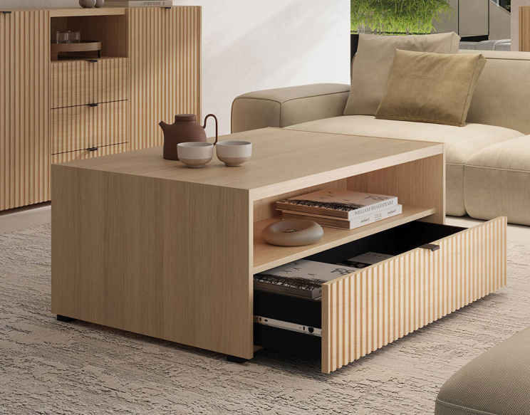 Table basse 100 cm 1 tiroir...