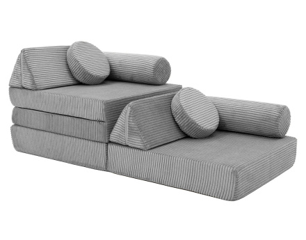 Canapé droit 2 places en...