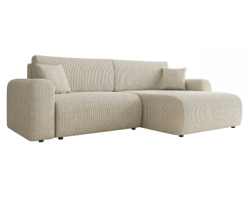 Canapé d'angle réversible 4 places convertible Naomi - Best Mobilier