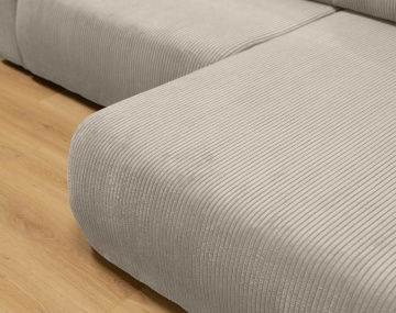 Canapé d'angle réversible 4 places convertible Naomi - Best Mobilier