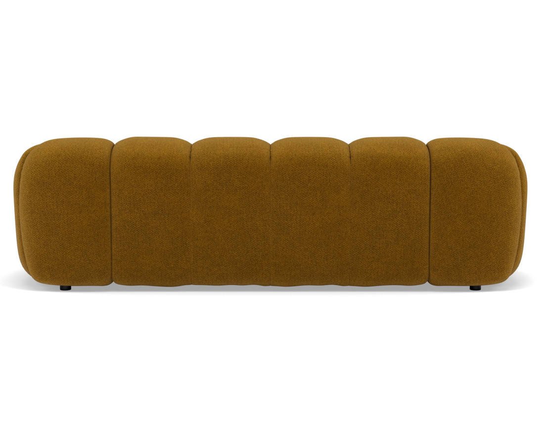 Canapé 3 places en velours texturé Ava