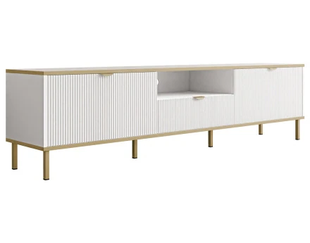 Meuble tv 181 cm 2 portes...