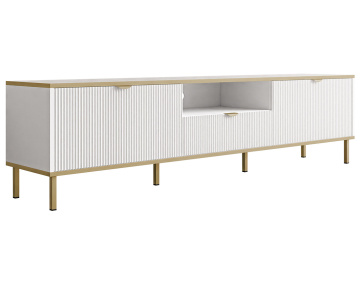 Meuble tv 181 cm 2 portes...