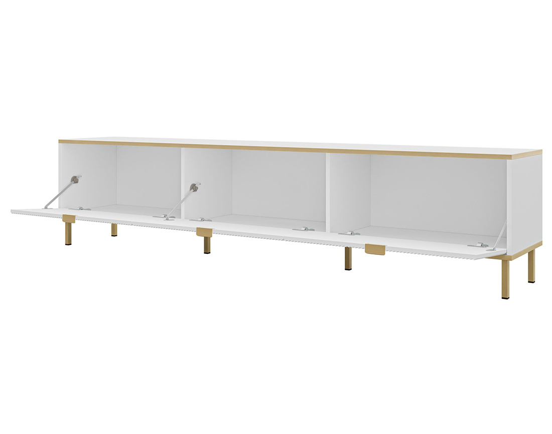 Meuble tv 202 cm 3 portes Hope