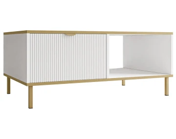 Table basse 100 cm 1 tiroir et 1 niche Hope
