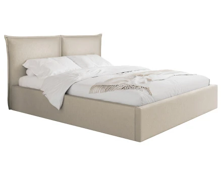 Lit coffre 160x200 cm en velours sommier inclus John