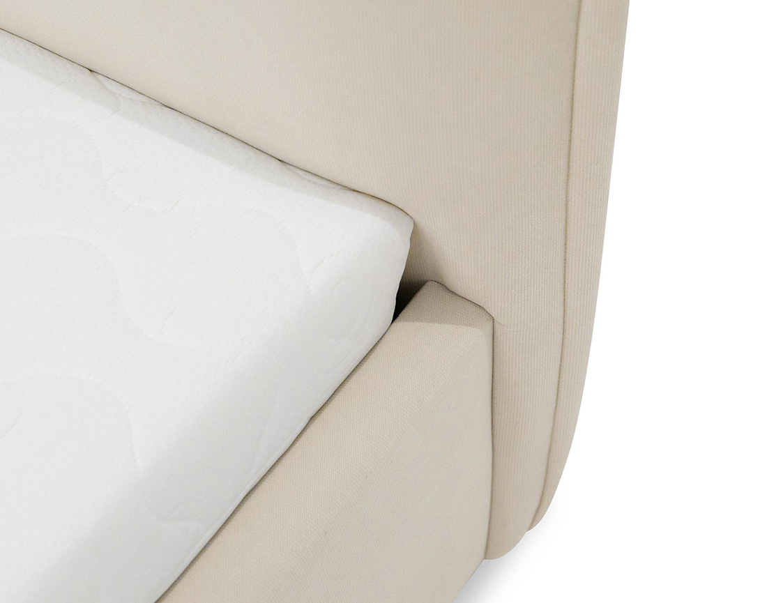 Lit coffre 180x200 cm en velours sommier inclus John