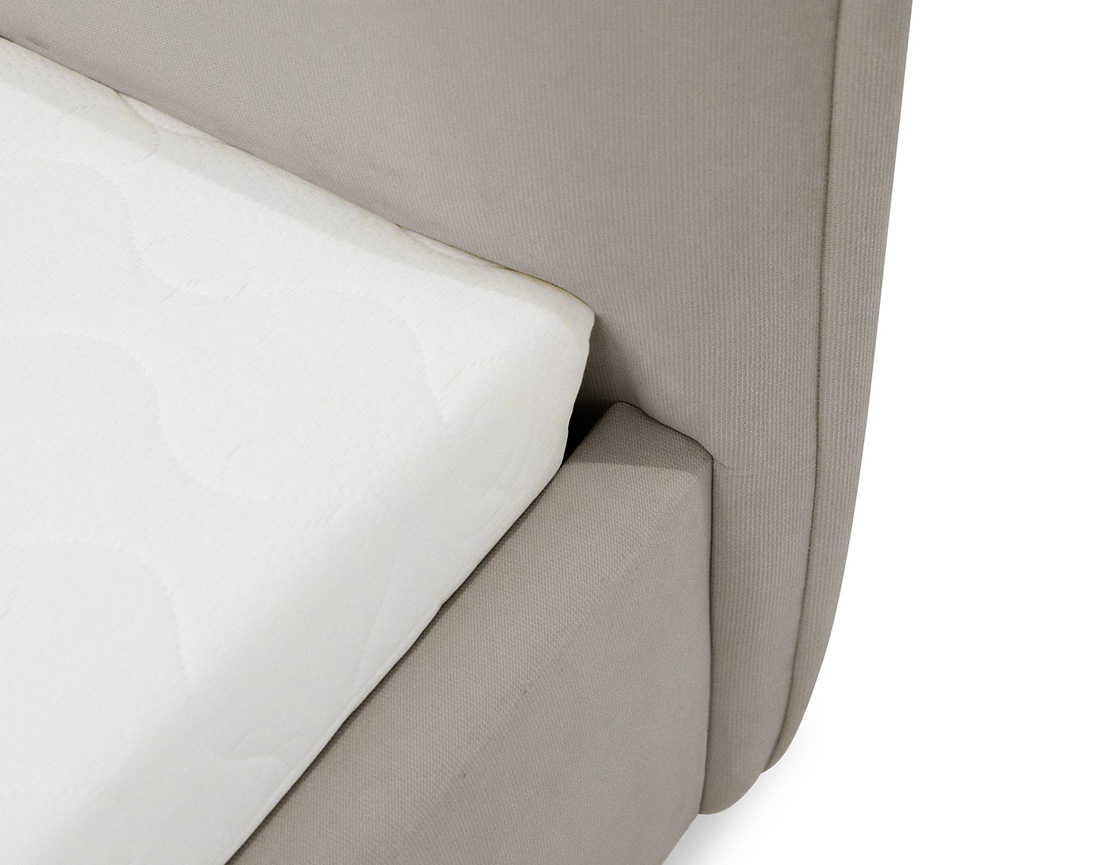 Lit coffre 180x200 cm en velours sommier inclus John