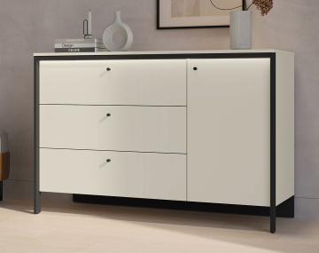 Commode 3 tiroirs et 1...