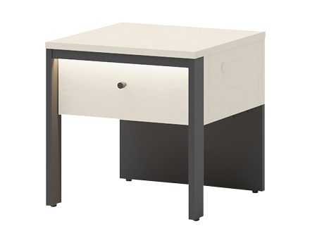 Table de chevet 40 cm 1 tiroir Kimi