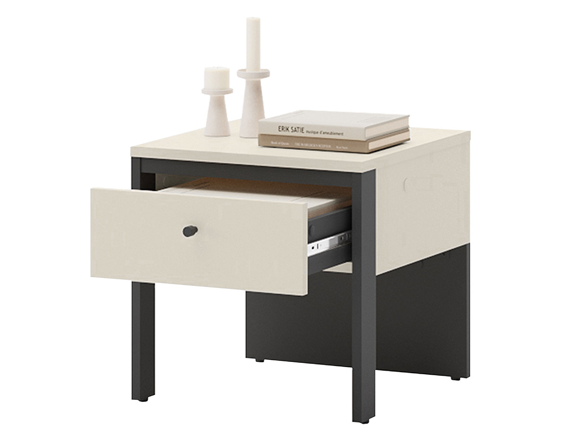 Table de chevet 40 cm 1 tiroir Kimi