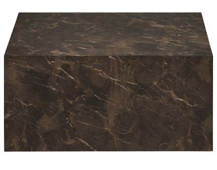 Table basse effet marbre 80 cm Pula