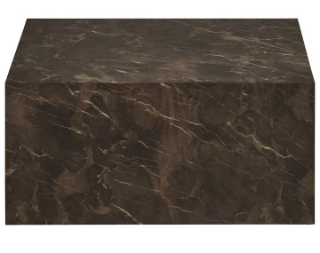 Table basse effet marbre 80 cm Pula