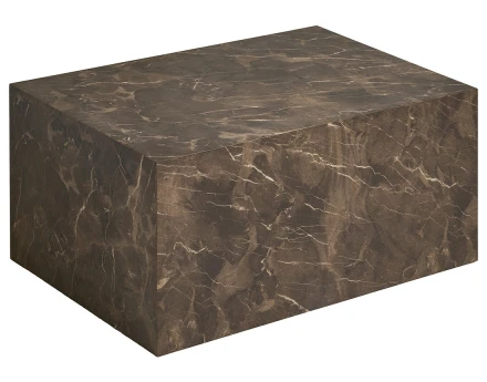 Table basse effet marbre 80 cm Pula