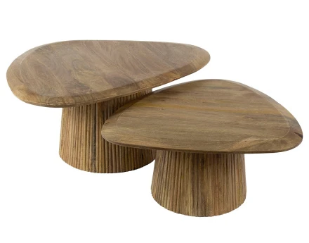 Lot de 2 tables basses...