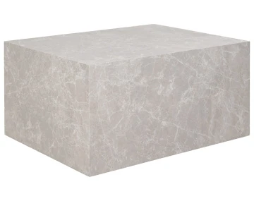Table basse effet marbre 80 cm Pula