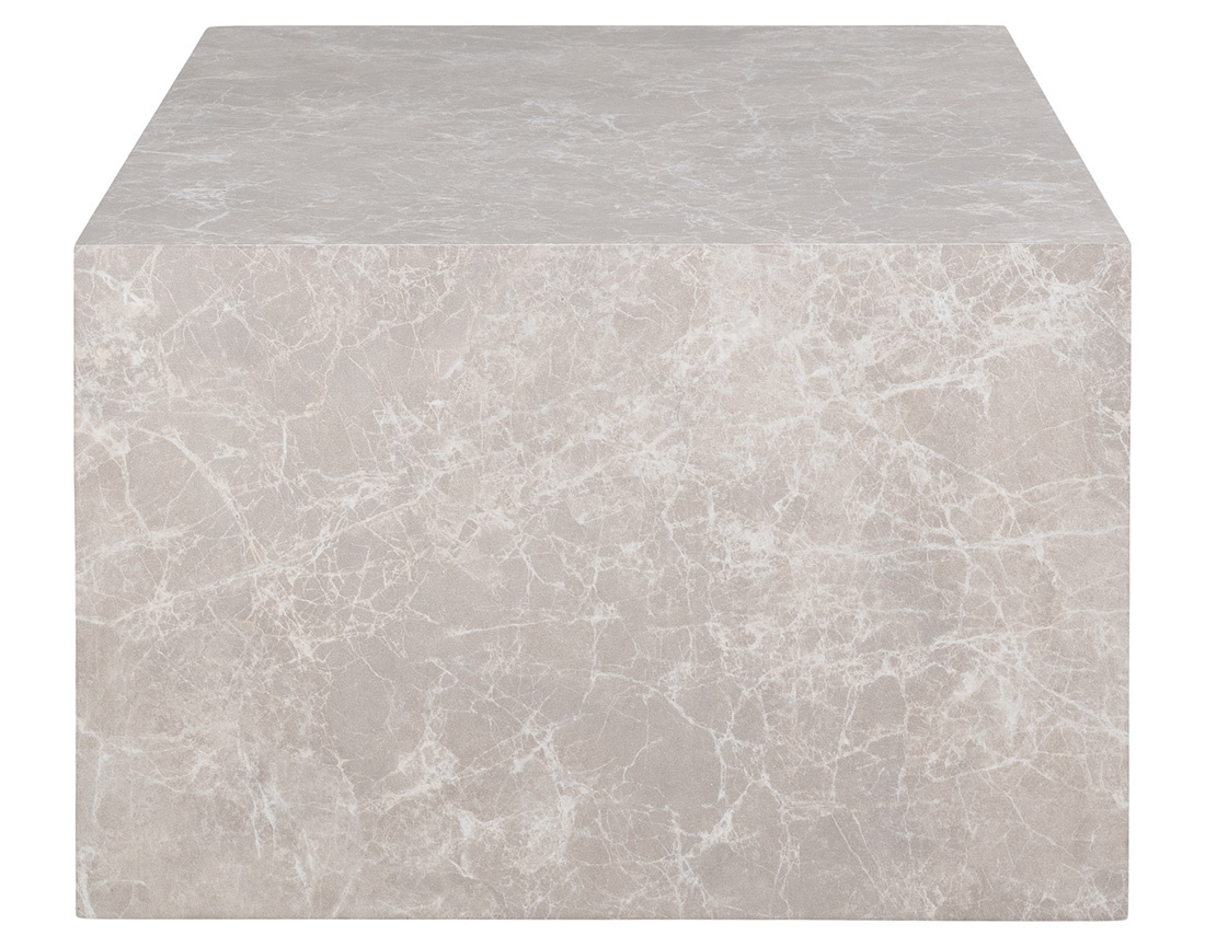 Table basse effet marbre 80 cm Pula