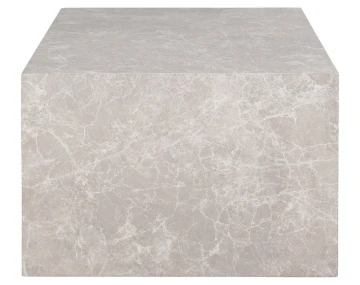 Table basse effet marbre 80 cm Pula