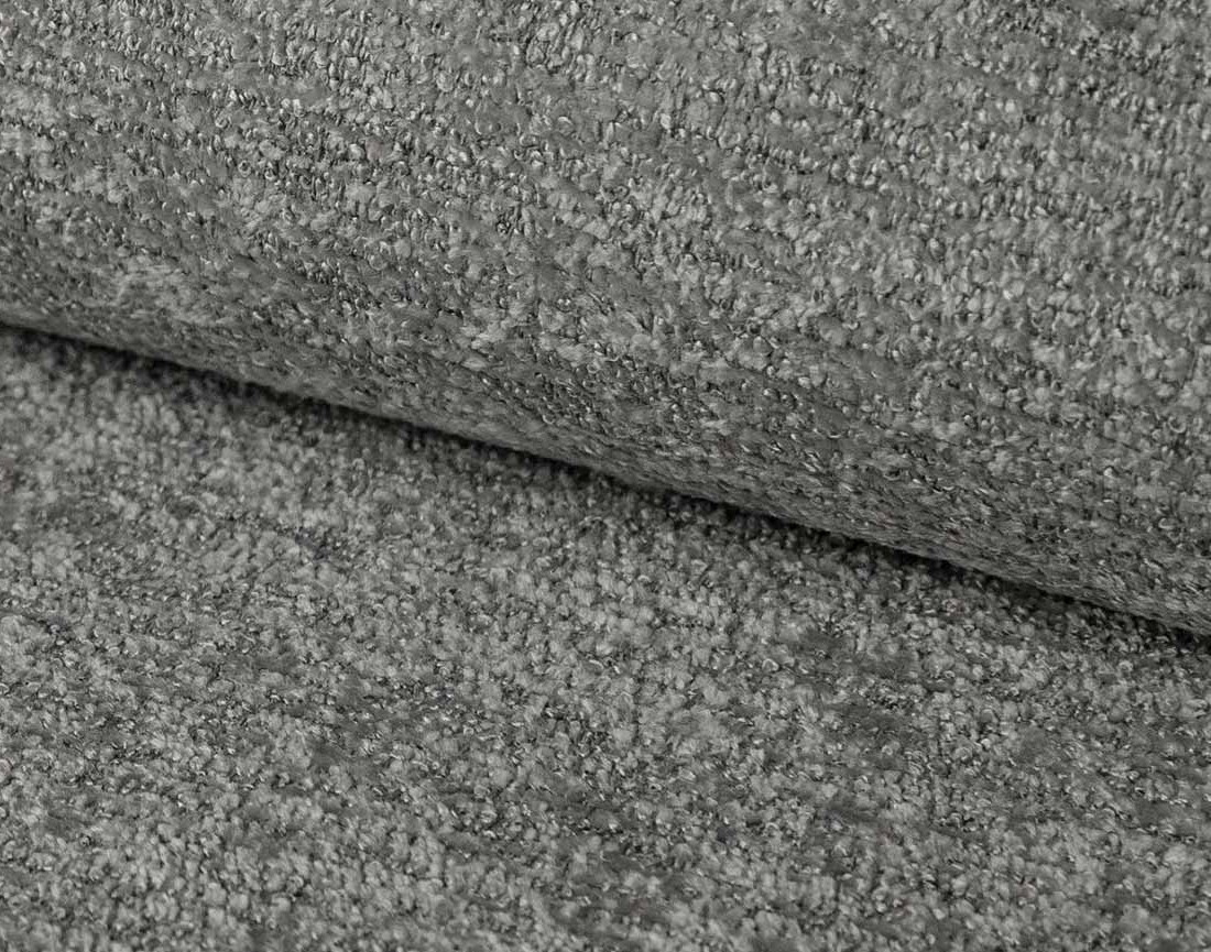 Angela - canapé d'angle droit 4 places en velours texturé